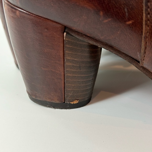 Coclico brown leather booties 38.5 - Picture 7 of 9